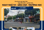 Cho thuê nhà mặt tiền Nguyễn Sơn 105m2, 1Lầu, NGAY NGÃ TƯ